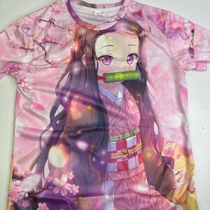 Demon slayer Netzuco performance Graphic T-Shirt size medium